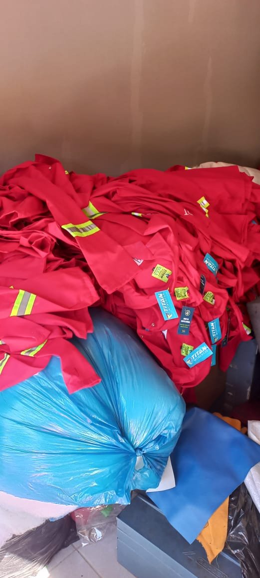 Titan branded reflective workwear batch — M2 Embroidery